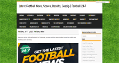 Desktop Screenshot of football24-7.org