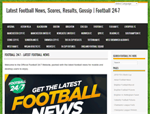 Tablet Screenshot of football24-7.org